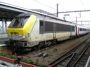  La locomotive 1356 à Ostende