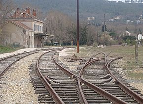 La gare de Brignoles, état actuel