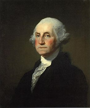 Portrait de George Washington par Gilbert Stuart