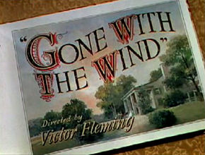 Accéder aux informations sur cette image nommée Gone With The Wind title from trailer.jpg.