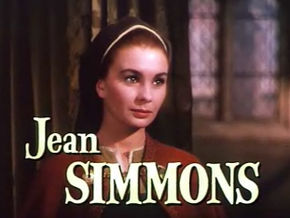 Accéder aux informations sur cette image nommée Jean Simmons in Young Bess trailer.jpg.