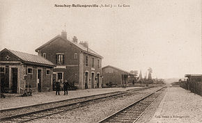 La gare de Sauchay-Bellengreville dans la vallée de l'Eaulne