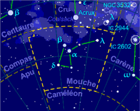 Musca constellation map-fr.png