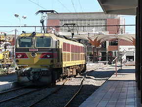  La E 1256 à la gare de Marrakech
