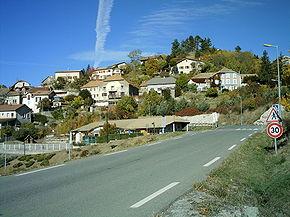 L'entrée du village