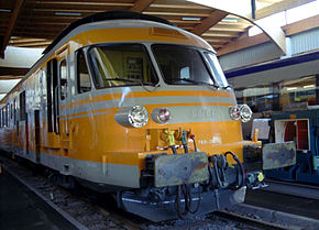  Motrice RTG T 2057 à la Cité du train de Mulhouse.