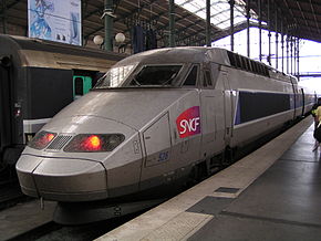  TGV-R 526 en gare de Paris-Nord.