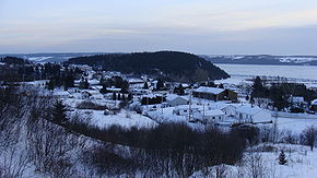 Localisation de Saint-Fulgence dans la MRC Le Fjord-du-Saguenay