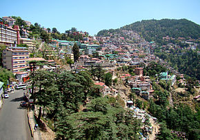 Vue de Shimla
