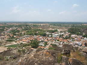 Vue générale de Shravanabelagola