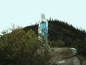 Localisation de Rivière-Éternité dans la MRC Le Fjord-du-Saguenay