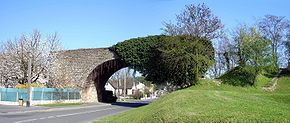 Pont de la ligne Aulnay - Rivecourt (Chemin de Savigny) à Villepinte