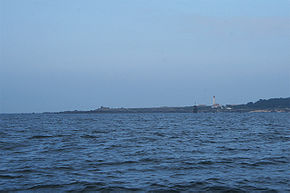 Pointe des Corbeaux vue de la mer