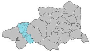 Situation du canton de Mont-Louis dans le département Pyrénées-Orientales