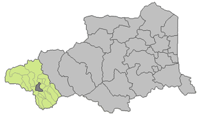 Situation du canton de Saillagouse dans le département Pyrénées-Orientales