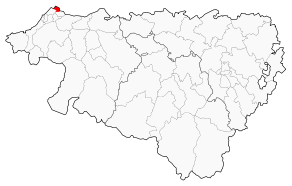 Situation du canton de Bayonne-Nord dans le département Pyrénées-Atlantiques