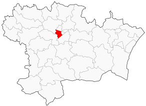 Situation du canton de Carcassonne-Sud dans le département Aude