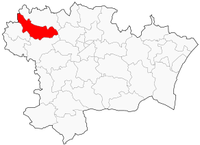 Situation du canton de Castelnaudary-Sud dans le département Aude