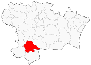 Situation du canton de Quillan dans le département Aude