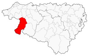 Situation du canton de Saint-Étienne-de-Baïgorry dans le département Pyrénées-Atlantiques