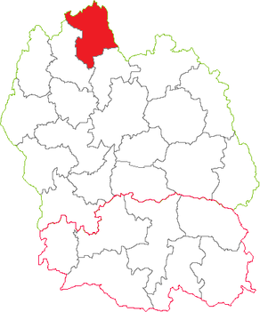 Situation du canton du Malzieu-Ville dans le département Lozère