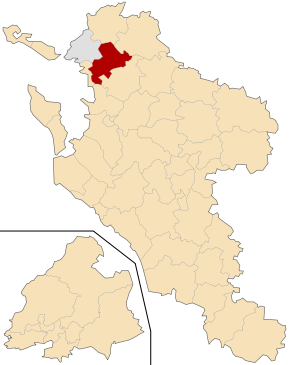 Situation du canton de La Jarrie dans le département Charente-Maritime