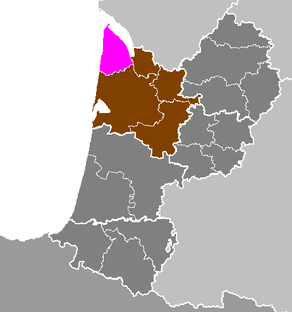 Département de la Gironde - Arrondissement de Lesparre-Médoc.PNG