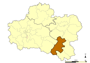 Situation du canton de Gien dans le département Loiret