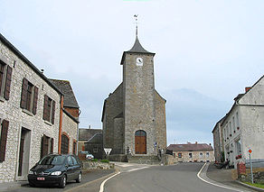 Localisation de Gochenée dans la commune de Doische