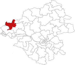 Situation du canton d'Herbignac dans le département Loire-Atlantique