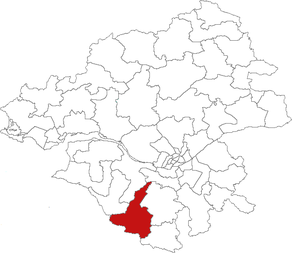 Situation du canton de Machecoul dans le département Loire-Atlantique