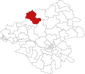 Situation du canton de Saint-Nicolas-de-Redon dans le département Loire-Atlantique
