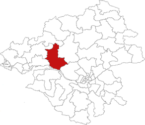 Situation du canton de Savenay dans le département Loire-Atlantique