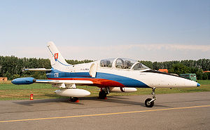 Aero L-39 ZA of Slovak Air Force (reg. 1701), static display, Radom AirShow 2005, Poland.jpg