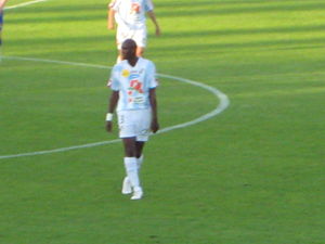Lors du match Amiens SC - ESTAC saison 2007/2008