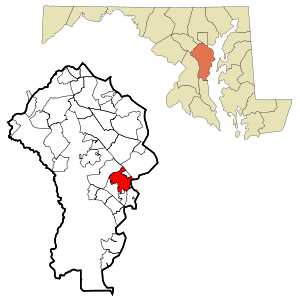 Localisation de Annapolis