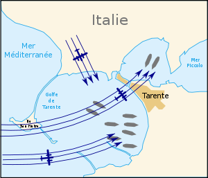 Battle of Taranto map-fr.svg