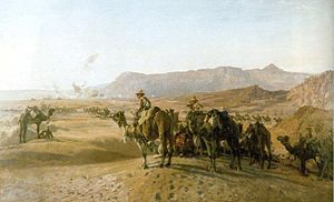 Camel corps at Magdhaba.jpg