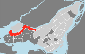 Carte localisation Montréal - Pierrefonds-Roxboro.svg