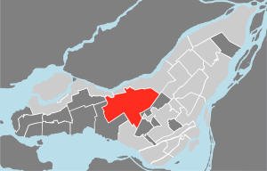 Carte localisation Montréal - Saint-Laurent.svg
