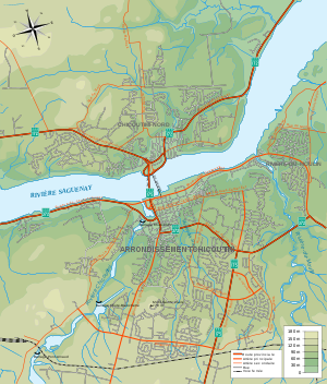 Chicoutimi map.svg