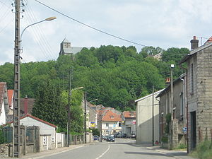 Le village de Dun-sur-Meuse