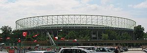 Vue du stade viennois Ernst Happel