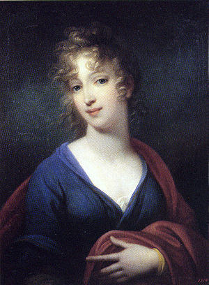 La Grande-duchesse Ielena Pavlovna de Russie, une œuvre du peintre Josef Grassi