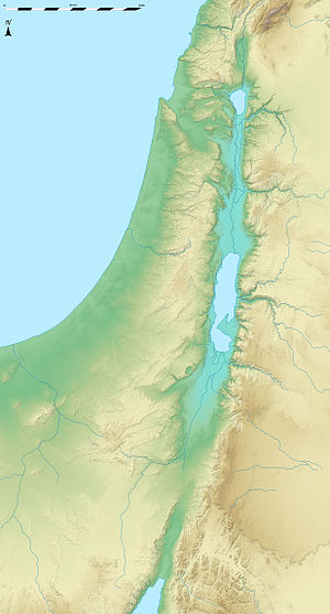 Carte d'Israël