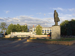 Place Optikov à Krasnogorsk.