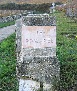 La Romanée vineyard sign.jpg