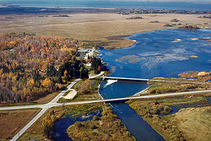 Leech Lake and Dam Minnesota.jpg