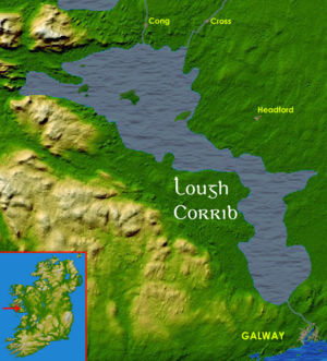 Carte du Lough Corrib