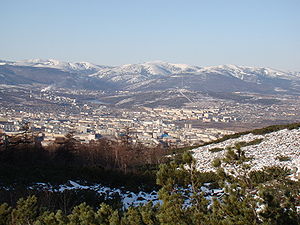 Vue générale de Magadan